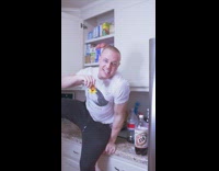 Guy eats reeses easter egg chocolate