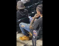 Guy swipes right dating app Mets game