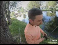 Collab BitchIG2 - Karen woman interrogates guys fishing