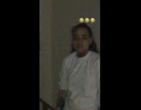 Drunk girl white shirt stares at brother angry crying