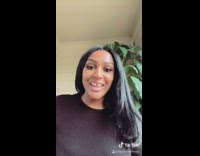 Girl draws gap between teeth makeup pencil