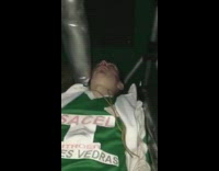 MUSIC guy laying down on table asleep drunk