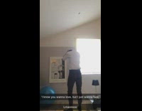 Guy pretends to be a fuckboy douche rubs hands together slicks hair back purple sunglasses