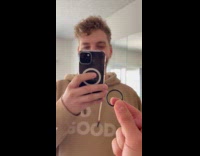 Woman proposing to boyfriend with rubber band ring pt 1