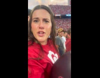 Collab Clips MPUGC - Woman catches football 