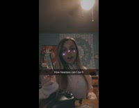 Harmonica after dab challenge girl butterfly filter