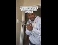 When your girl got no butt buy you a supportive boyfriend 