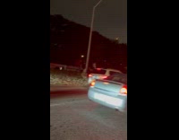 Collab WINY - Women sit on car roof traffic fireworks part 2