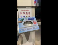 Collab KaleSaladIG - Plastic gas mittens at gas station