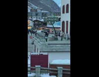 Woman picture at Toblerone Mountain