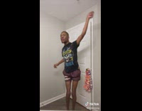 Guy tries to dance to rodeo 