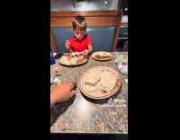 Dad tells son do dishes to pay dinner