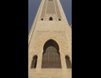 Hassan II mosque in Casablanca