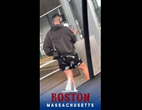 Man twerk video shoot near filmers car