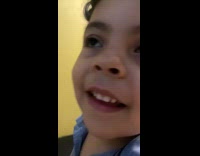 Girl asks little boy math problems slaps him 