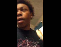 Collab BitchIG2 - Guy eating ice cream sandwich with waffle