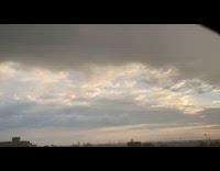 Time lapse sky clouds and rain