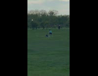 Guy green tank top dance park afternoon