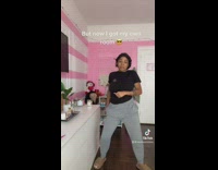 Girl dances after getting her own room 