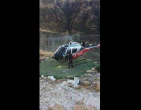 Pilot flies helicopter for the first time and almost crashes into mountains