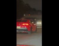 Collab WINY - Woman sit outside on window of moving car