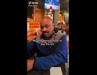 Collab BitchIG2 - Man waits for son to offer to pay 