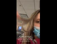 Collab Clips mpugc - Girl nurse hair floating on its own
