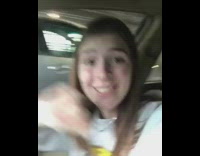 KaleSaladIG - Girl dances to Kesha song in car parking lot