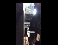 Security too scared to check storage area