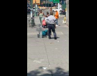 Collab WINY - Man gray longsleeves do random stuff street