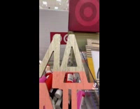 Girl reads imagine decor at target wrong