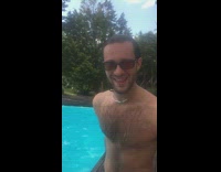 Guy slams beer can into his head to shotgun 