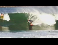 Jacuzzi Surfer Boogie Boarder Goes Into Surfer Knocks Off Board