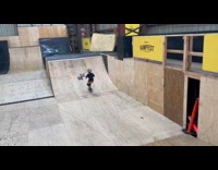 Dad spoke too soon on kids landing