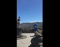 Guy refuse take video woman yoga pose