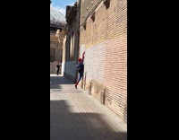 Collab Clips MPUGC - Spiderman trying to climb wall