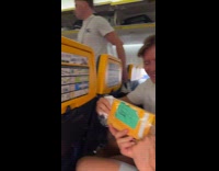 Plane window breaks expired life jacket