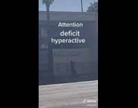 Collab BitchIG2 - Girl sign that says ADHC Attention Deficit Hyperactive Coochie