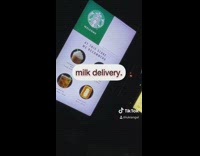 Collab BitchMP - Starbuck drive thru milk delivery