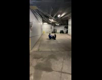 Two girls on skateboard hit wall fail