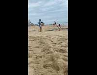 Woman white bikini sit drink photo shoot