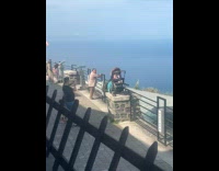 Collab IITW - Baby on stroller placed near balcony railings