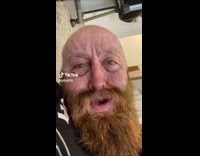 Collab BitchIG2 - Man using scary old face filter 