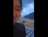 Woman sees couple making out in public