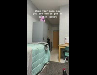 Girl cries when mom says shes too old for easter basket 