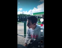 Grey sweater guy hola simp gas station 