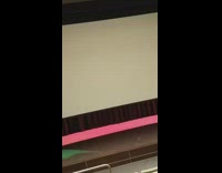 KaleSaladIG - College lecture hall turns off projector screen