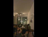 Guy attempts handstand on two chairs fail 