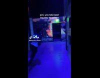 Collab BitchIG2 - Guy takes lazer tag seriously 