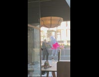 Bunny suit costume ballerina tiktok video